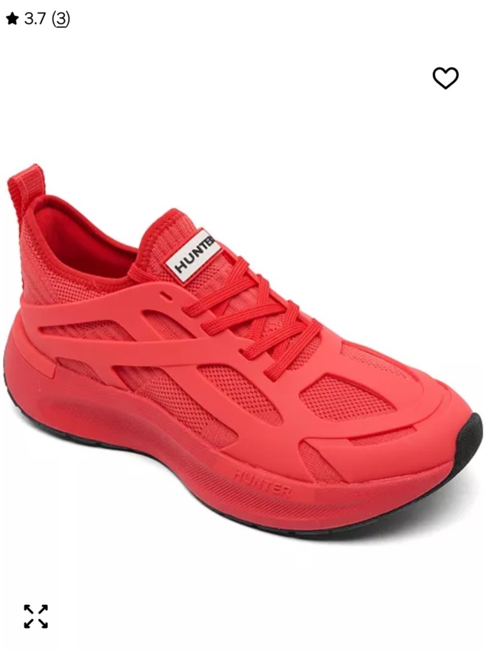 🦋Hunter Size-8
Women's Tulip Round-Toe Lace-Up Casual Sneakers from Finish Line - Picture 5 of 8